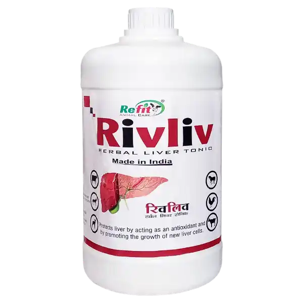 Rivliv - Herbal Liver Tonic For Cattle - 2 Ltr