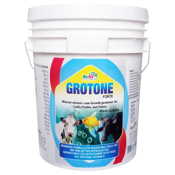 Grotone Forte - Growth Promoter Mineral Mixture For Cattle, Poulty & Aqua - 20 Kg