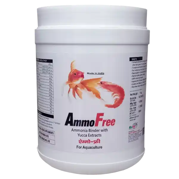 Ammofree - Ammonia Binder With Yucca Extract for Aquaculture - 300 gm
