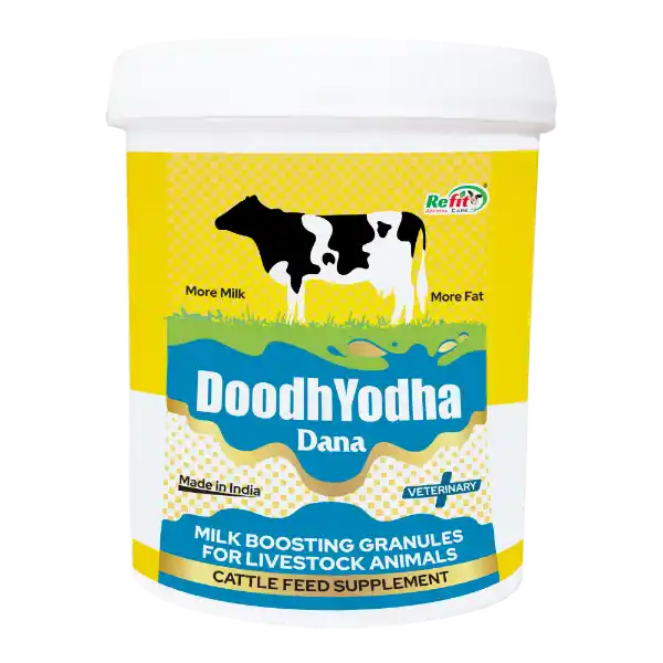 Doodh Yodha Dana - Milk Boosting Granules For Cattle - 1 Kg