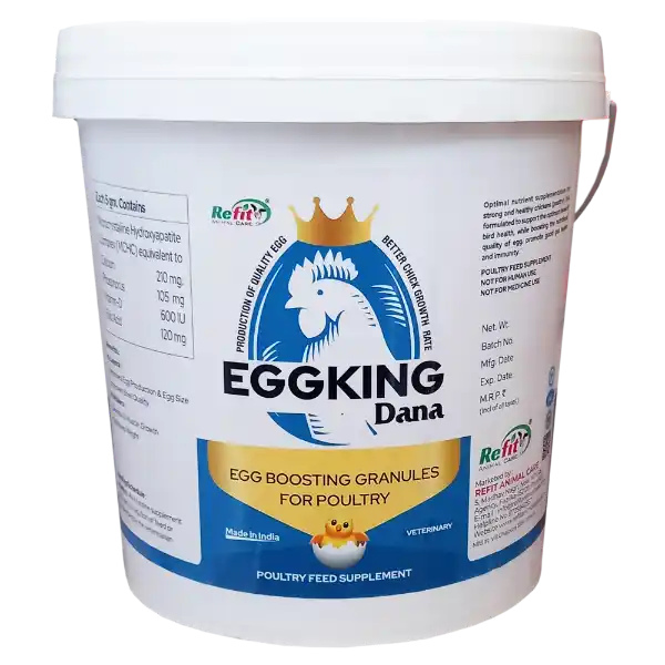 Egg King Dana - Egg Boosting Calcium Granules For Poultry - 10 Kg