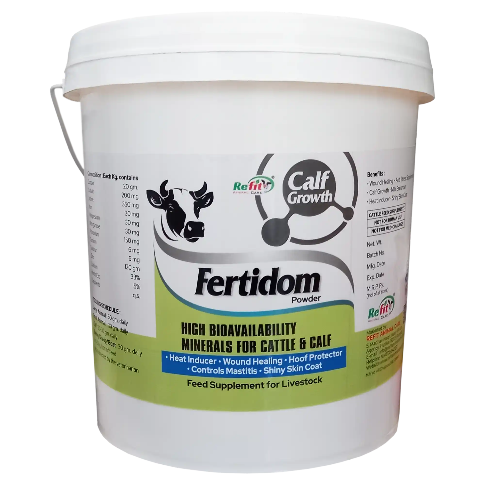 Fertidom - Fertility Booster For Cattle - 10 Kg