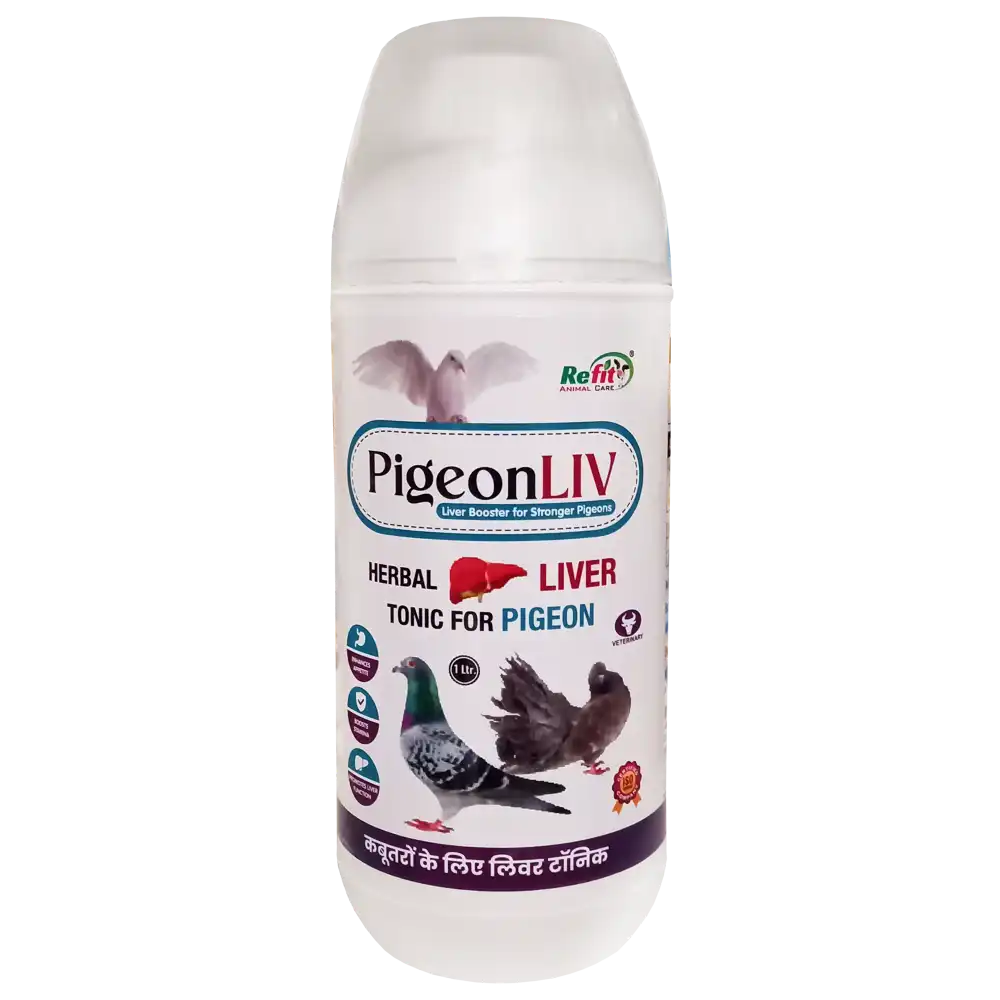 Pigeonliv - Herbal Liver Tonic For Pigeons - 1 ltr
