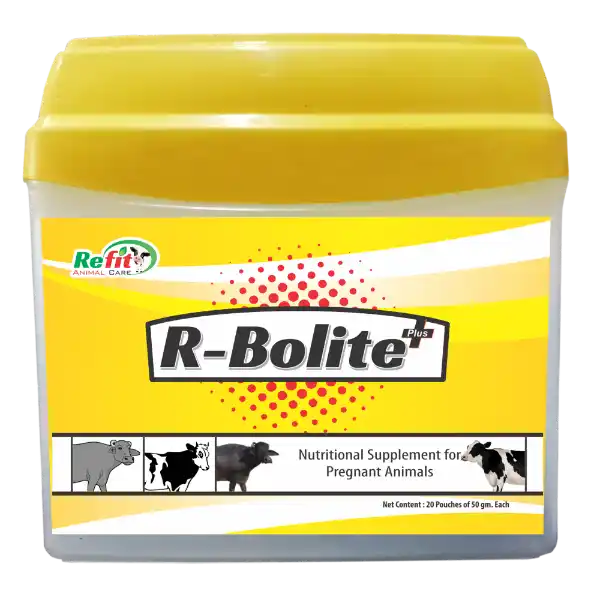 R-Bolite+ -Nutritional Supplement for Pregnant Animals - 20 Pouches of 50 gm