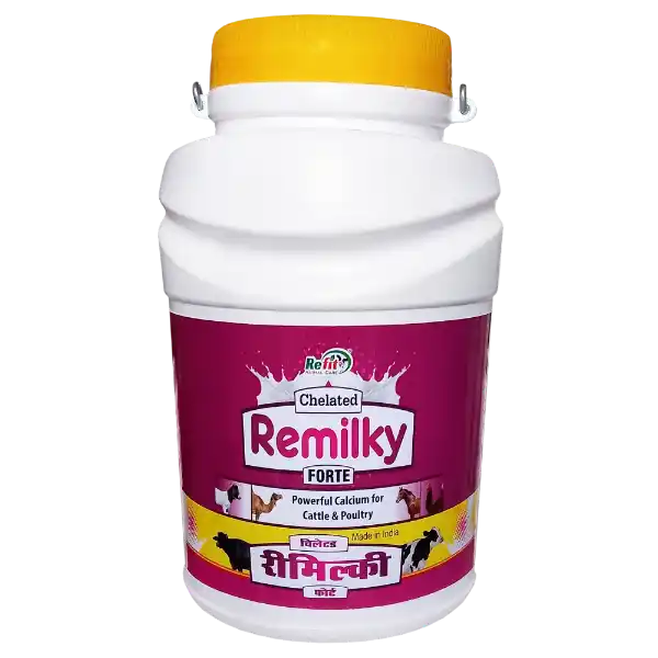 Remilky Forte - Chelated Liquid Calcium For Cattle - 5 Ltr