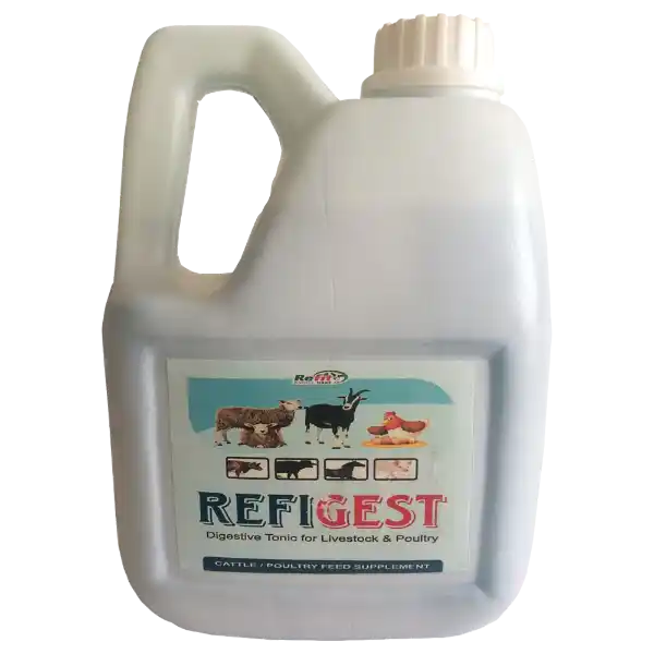 Refigest - Digestive Tonic For Catle & Poultry - 2 Ltr