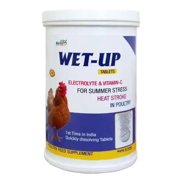 Wet-Up Tablets - Electrolyte Tablets for Poultry - 500 gm