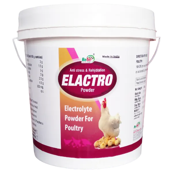 Elactro - Electrolyte Powder For Poultry - 5 Kg