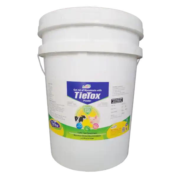 Tie Tox - Toxin Binder Powder For Cattle & Poultry - 20 Kg