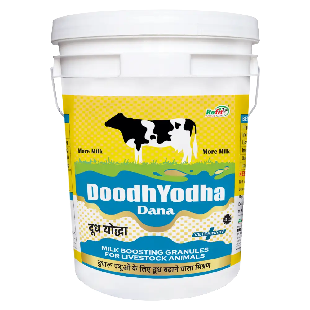 Doodh Yodha Dana - Milk Boosting Granules For Cattle - 20 Kg