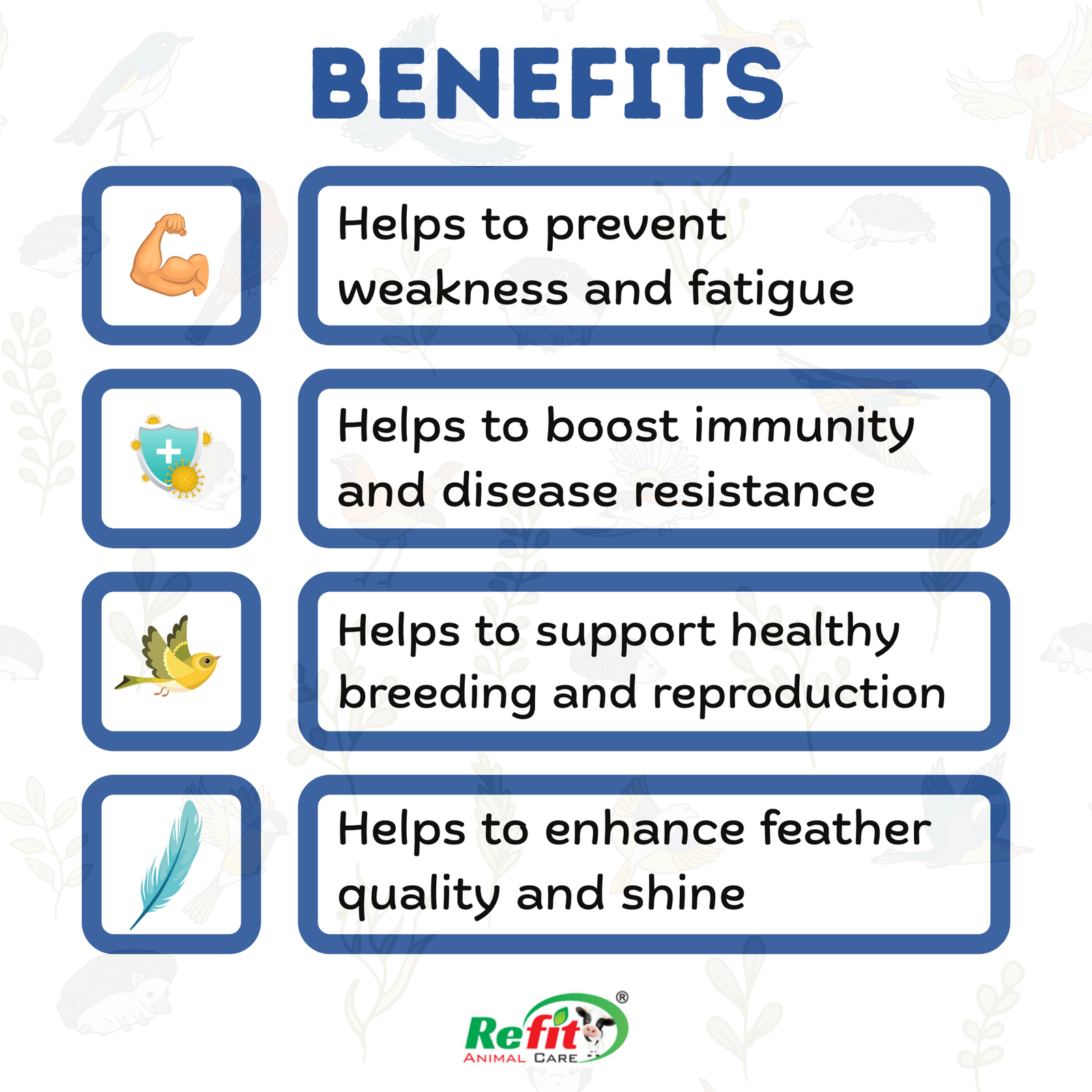 bird boost benefits