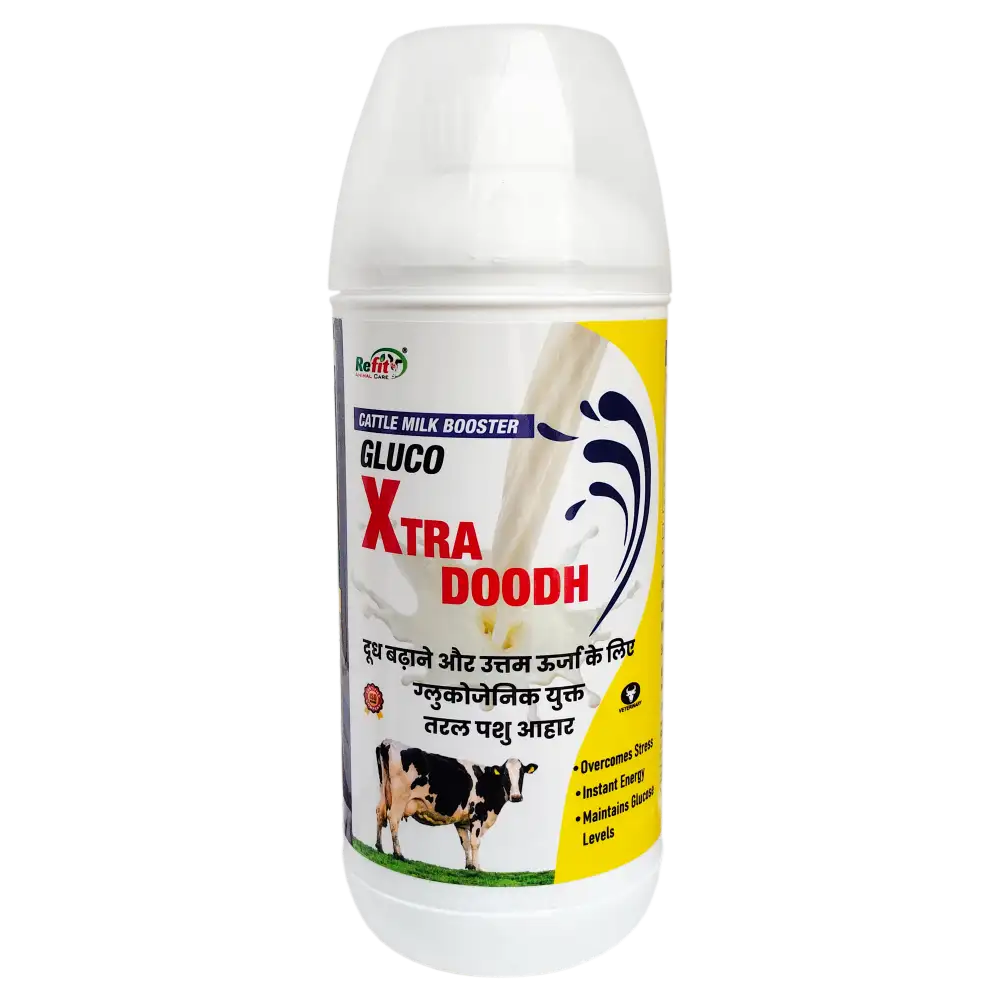 Xtra Doodh - Milk & Energy Booster for Cattle - 1 Ltr